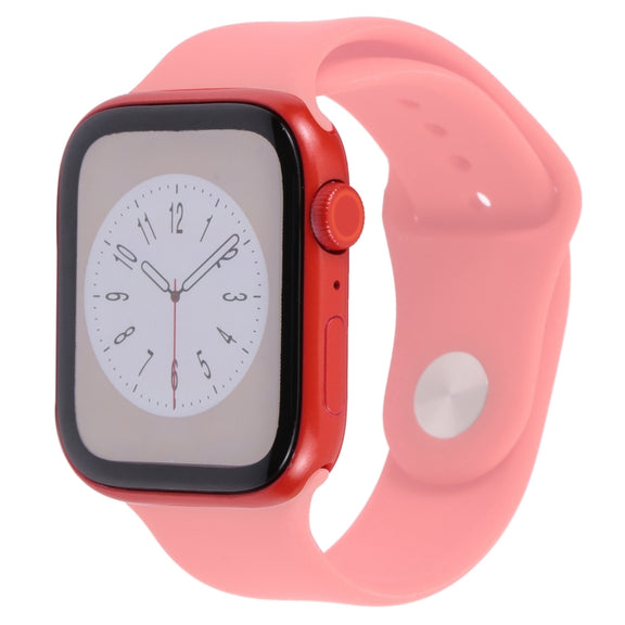 For Apple Watch Series 8 45mm Color Screen Non-Working Fake Dummy Display Model, For Photographing Watch-strap, No Watchband(Red)