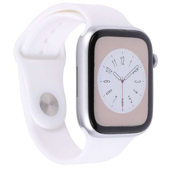 For Apple Watch Series 8 45mm Color Screen Non-Working Fake Dummy Display Model(White)