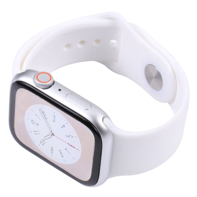 For Apple Watch Series 8 45mm Color Screen Non-Working Fake Dummy Display Model(White)