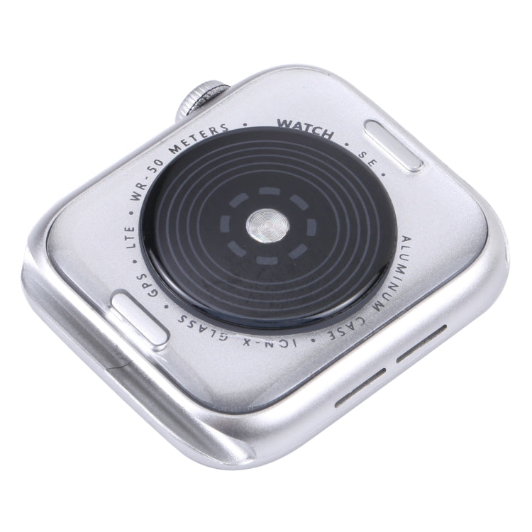 For Apple Watch SE 2022 40mm Color Screen Non-Working Fake Dummy Display Model, For Photographing Watch-strap, No Watchband (Silver)