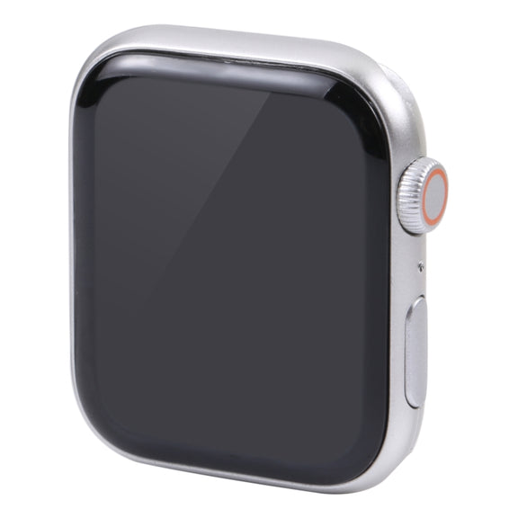 For Apple Watch SE 2022 44mm Black Screen Non-Working Fake Dummy Display Model, For Photographing Watch-strap, No Watchband (Starlight)