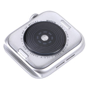 For Apple Watch SE 2022 44mm Black Screen Non-Working Fake Dummy Display Model, For Photographing Watch-strap, No Watchband (Silver)