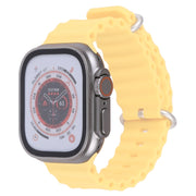 For Apple Watch Ultra 49mm Color Screen Non-Working Fake Dummy Display Model, For Photographing Watch-strap, No Watchband (Silver)