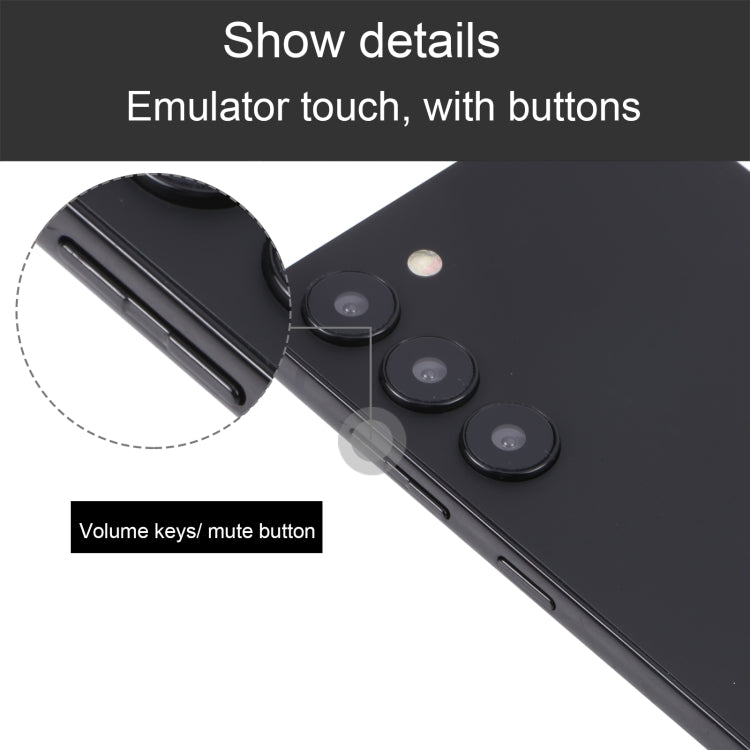 For Samsung Galaxy S23 5G Color Screen Non-Working Fake Dummy Display Model(Black)