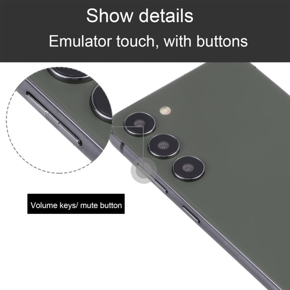 For Samsung Galaxy S23+ 5G Color Screen Non-Working Fake Dummy Display Model(Green)