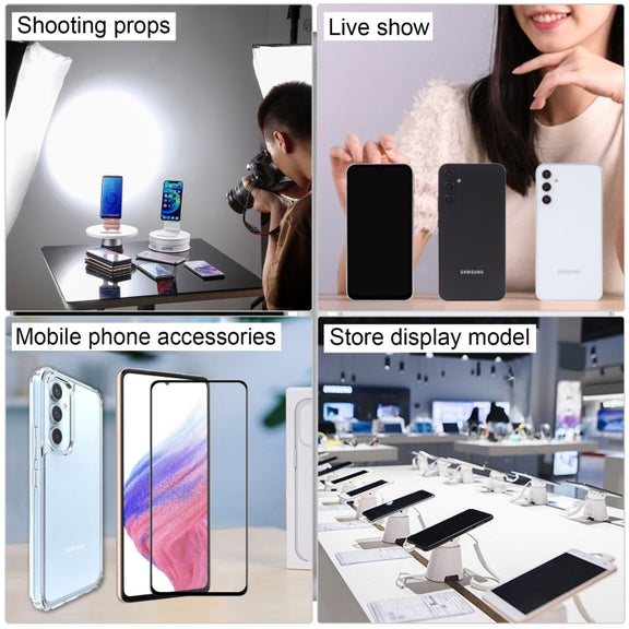 For Samsung Galaxy A54 5G  Black Screen Non-Working Fake Dummy Display Model (Black)