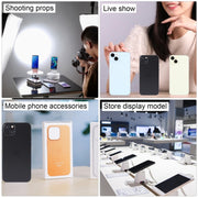 For iPhone 15 Black Screen Non-Working Fake Dummy Display Model (Yellow)