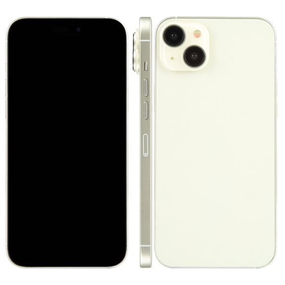 For iPhone 15 Plus Black Screen Non-Working Fake Dummy Display Model (Yellow)