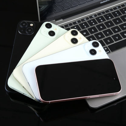 For iPhone 15 Plus Black Screen Non-Working Fake Dummy Display Model (Yellow) - free shipping - PMC Jewellery - Order now!