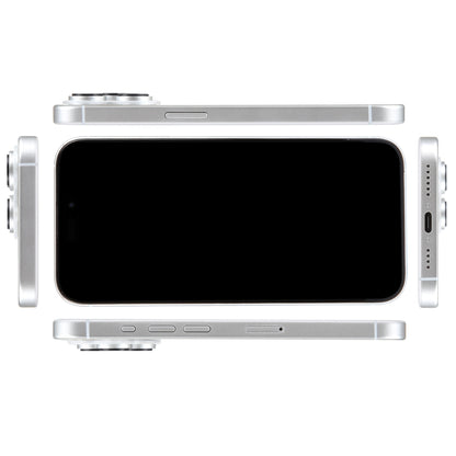 For iPhone 15 Pro Max Black Screen Non-Working Fake Dummy Display Model  (White) - free shipping - PMC Jewellery - Order now!
