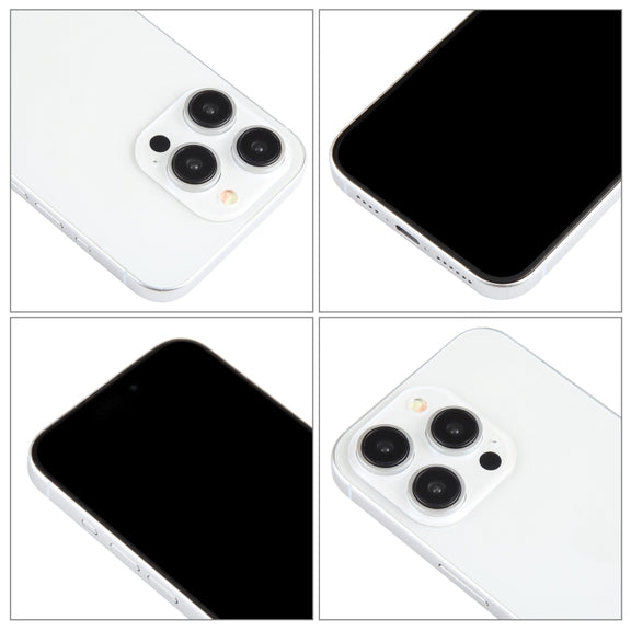 For iPhone 15 Pro Max Black Screen Non-Working Fake Dummy Display Model  (White)