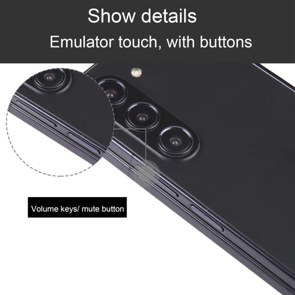 For Samsung Galaxy Z Fold5 Color Screen Non-Working Fake Dummy Display Model (Black)