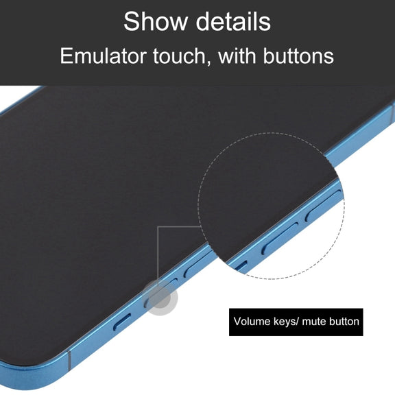 For iPhone 13 Black Screen Non-Working Fake Dummy Display Model (Blue)