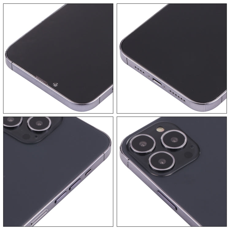For iPhone 13 Pro Black Screen Non-Working Fake Dummy Display Model (Black)