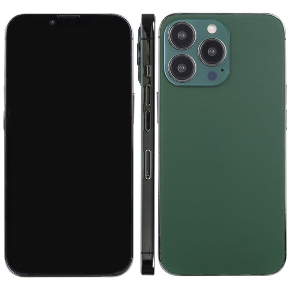 For iPhone 13 Pro Black Screen Non-Working Fake Dummy Display Model (Dark Green)