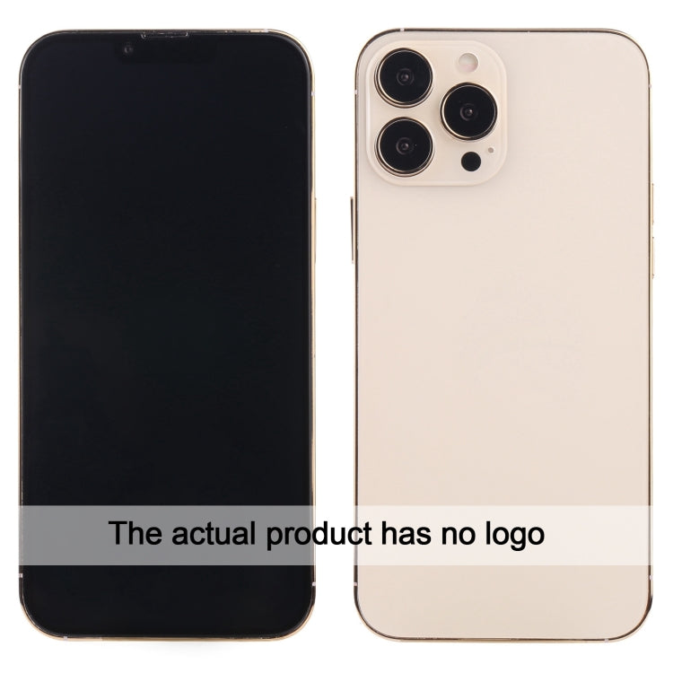 For iPhone 13 Pro Max Black Screen Non-Working Fake Dummy Display Model (Gold)