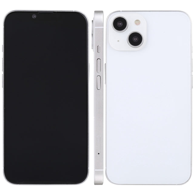For iPhone 14 Black Screen Non-Working Fake Dummy Display Model (White)