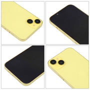 For iPhone 14 Black Screen Non-Working Fake Dummy Display Model (Yellow)