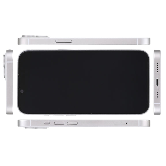For iPhone 14 Plus Black Screen Non-Working Fake Dummy Display Model (White)