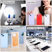 For iPhone 14 Plus Black Screen Non-Working Fake Dummy Display Model (White)