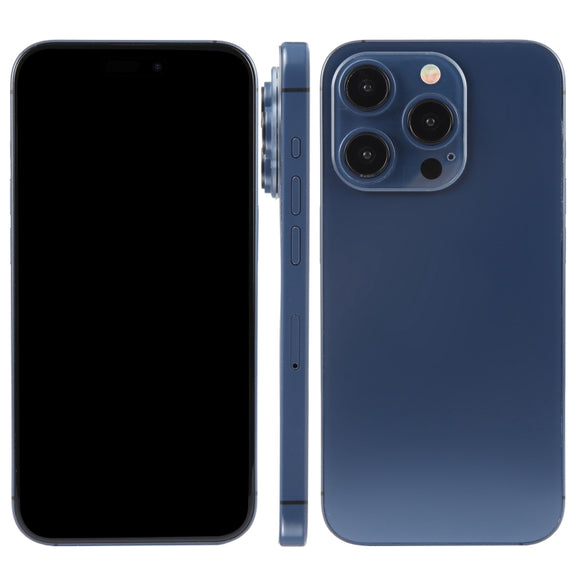 For iPhone 15 Pro Max Black Screen Non-Working Fake Dummy Display Model (Blue)