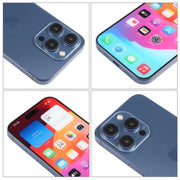 For iPhone 15 Pro Max Color Screen Non-Working Fake Dummy Display Model (Blue)