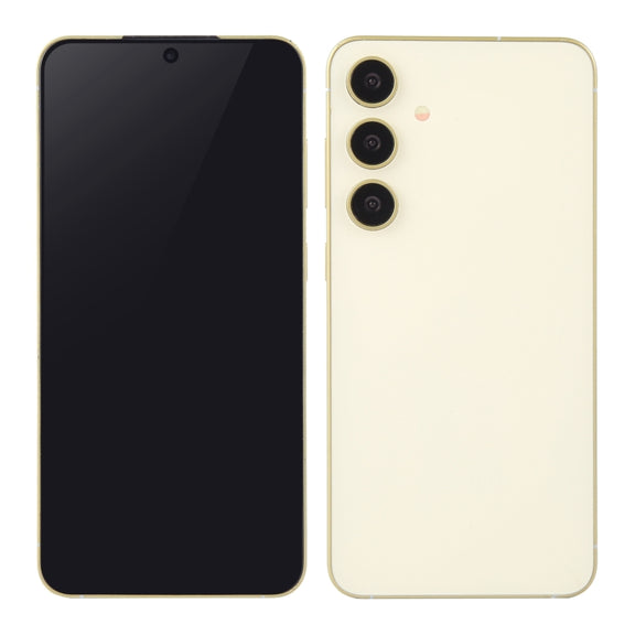 For Samsung Galaxy S24 5G Black Screen Non-Working Fake Dummy Display Model (Yellow)