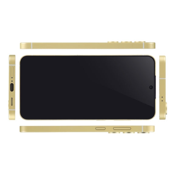 For Samsung Galaxy S24 5G Black Screen Non-Working Fake Dummy Display Model (Yellow)