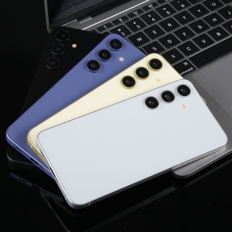 For Samsung Galaxy S24 5G Black Screen Non-Working Fake Dummy Display Model (Yellow)