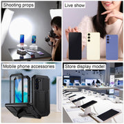 For Samsung Galaxy S24+ 5G Black Screen Non-Working Fake Dummy Display Model (Purple)