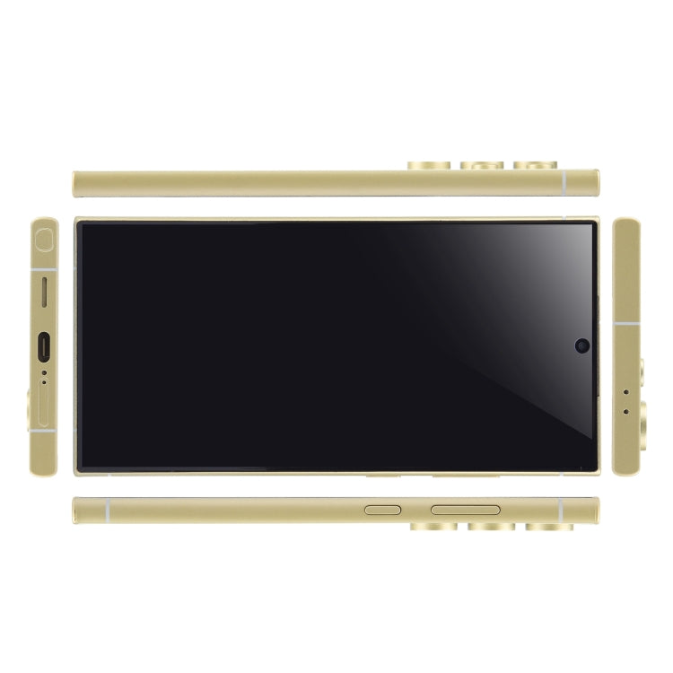 For Samsung Galaxy S24 Ultra 5G Black Screen Non-Working Fake Dummy Display Model (Yellow) - For Galaxy by PMC TechLife | Online Shopping South Africa | PMC TechLife