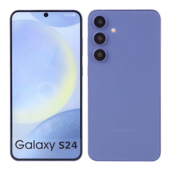For Samsung Galaxy S24 5G Color Screen Non-Working Fake Dummy Display Model (Purple)
