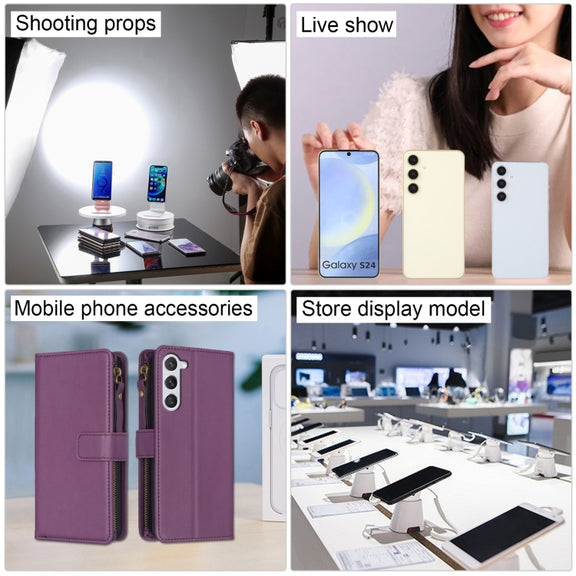 For Samsung Galaxy S24 5G Color Screen Non-Working Fake Dummy Display Model (Grey)