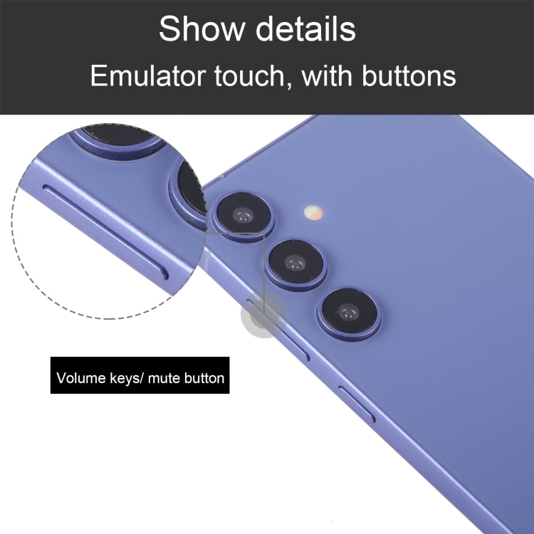 For Samsung Galaxy S24+ 5G Color Screen Non-Working Fake Dummy Display Model (Purple)