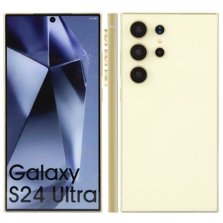For Samsung Galaxy S24 Ultra 5G Color Screen Non-Working Fake Dummy Display Model (Yellow) - For Galaxy by PMC TechLife | Online Shopping South Africa | PMC TechLife