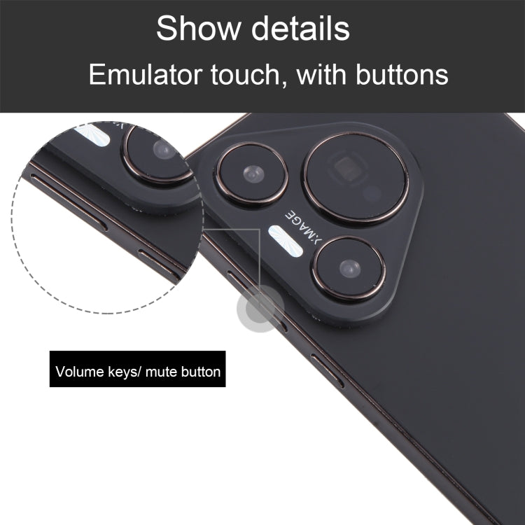 For Huawei Pura 70 Color Screen Non-Working Fake Dummy Display Model (Black)