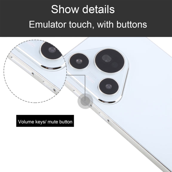 For Huawei Pura 70 Color Screen Non-Working Fake Dummy Display Model (White)