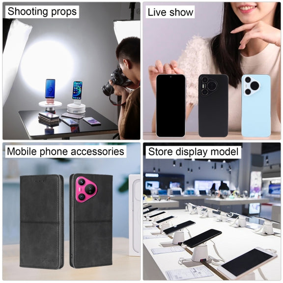For Huawei Pura 70 Black Screen Non-Working Fake Dummy Display Model (Black)