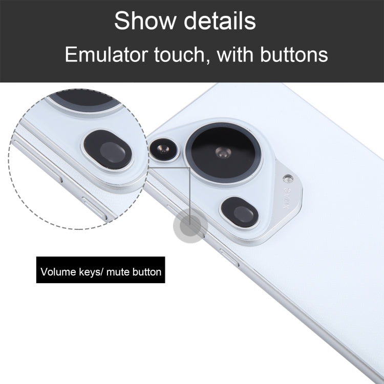 For Huawei Pura 70 Ultra Color Screen Non-Working Fake Dummy Display Model (White)