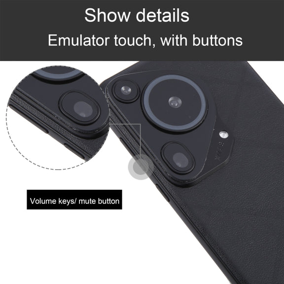 For Huawei Pura 70 Ultra Black Screen Non-Working Fake Dummy Display Model (Black)