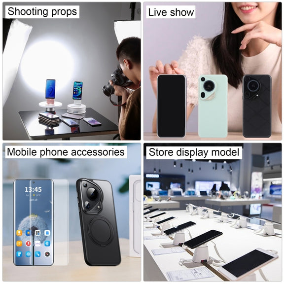 For Huawei Pura 70 Ultra Black Screen Non-Working Fake Dummy Display Model (Black)