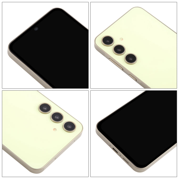 For Samsung Galaxy A55 5G Black Screen Non-Working Fake Dummy Display Model (Yellow)