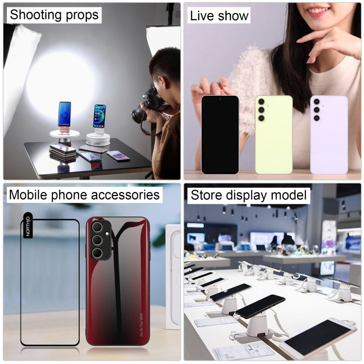 For Samsung Galaxy A55 5G Black Screen Non-Working Fake Dummy Display Model (Black)