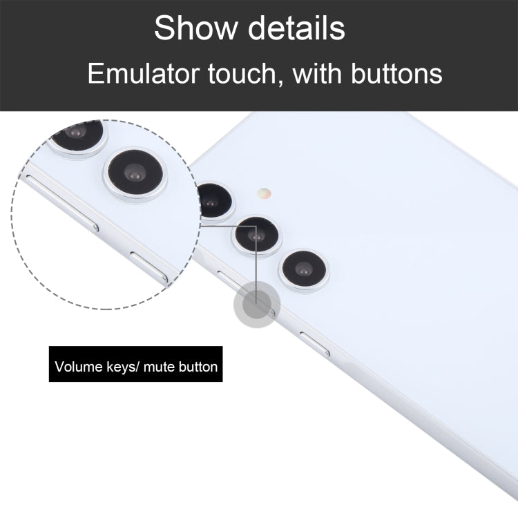 For Samsung Galaxy A35 5G Black Screen Non-Working Fake Dummy Display Model (White)