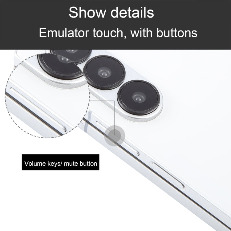 For Samsung Galaxy Z Fold6 Black Screen Non-Working Fake Dummy Display Model (White)