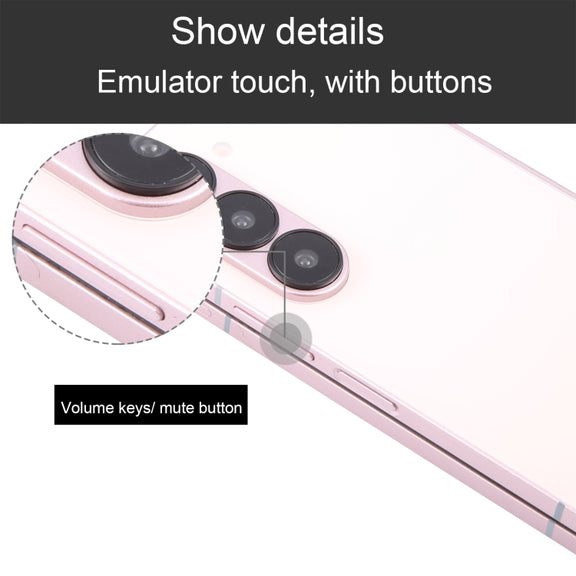 For Samsung Galaxy Z Fold6 Color Screen Non-Working Fake Dummy Display Model (Pink)