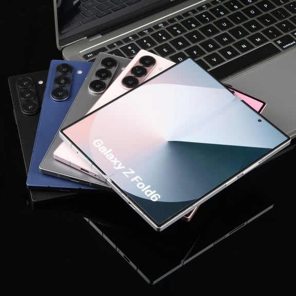 For Samsung Galaxy Z Fold6 Color Screen Non-Working Fake Dummy Display Model (Pink)
