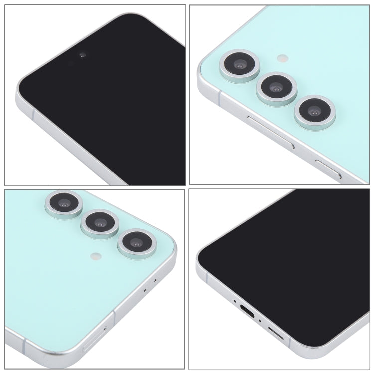 For Samsung Galaxy S24 FE 5G Black Screen Non-Working Fake Dummy Display Model (Mint)