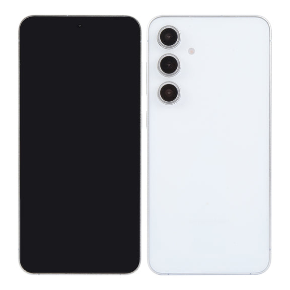 For Samsung Galaxy S24 FE 5G Black Screen Non-Working Fake Dummy Display Model (White)