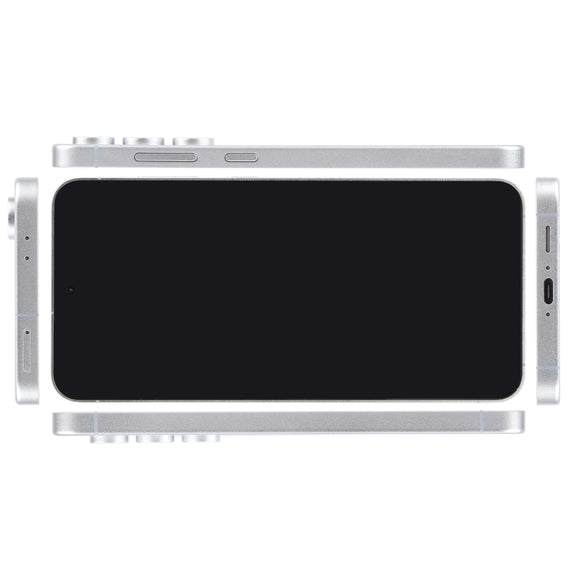 For Samsung Galaxy S24 FE 5G Black Screen Non-Working Fake Dummy Display Model (White)